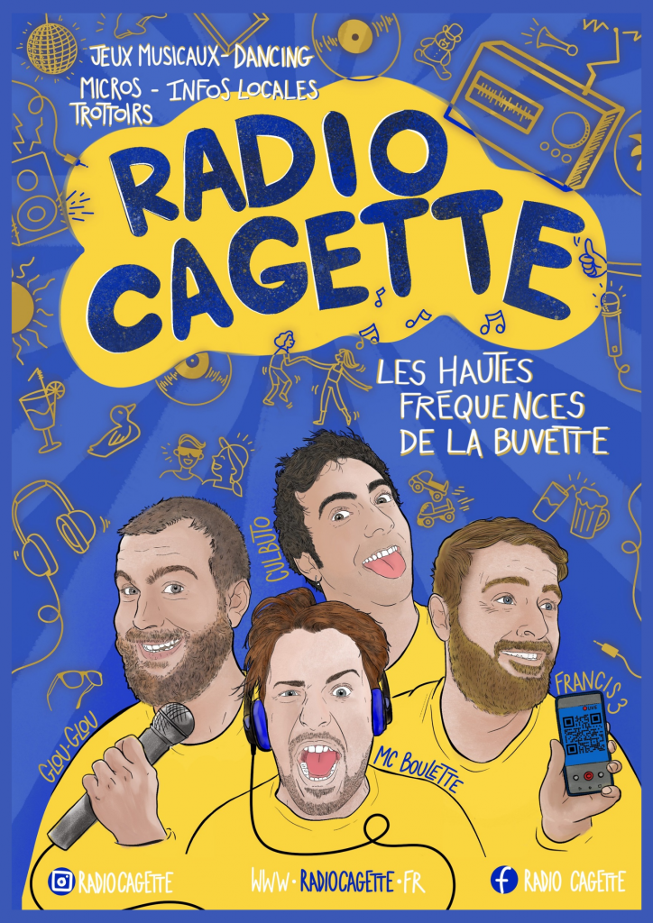 Affiche Radio Cagette 2023