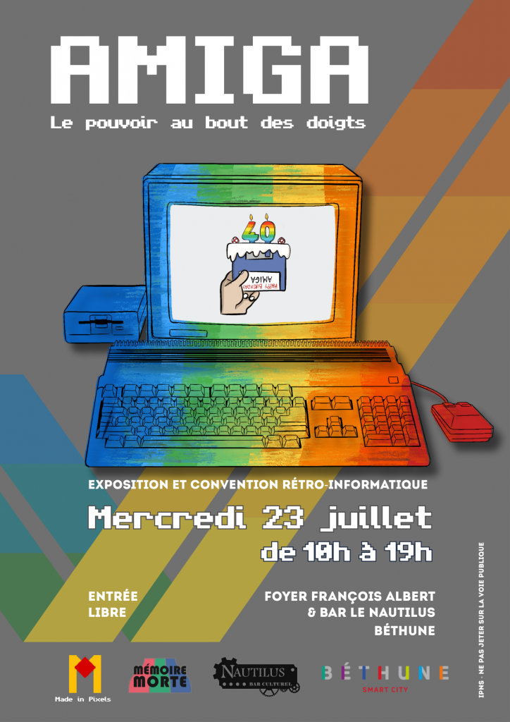 Affiche Amiga - Juillet 2025